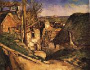 Paul Cezanne The Hanged Man's House Norge oil painting reproduction